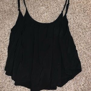black crop top